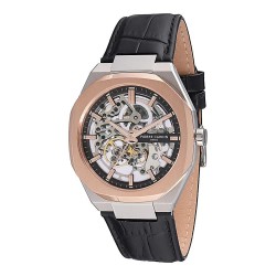 Часовник Pierre cardin CF.1002.LB.2 42mm 5ATM Automatic Analogical watch - Brown (Black / Grey / Mineral) часовник,часовници,pierre,cardin,cf.1002.lb.2,42mm,5atm,automatic,analogical,watch,brown,(black,grey,mineral)