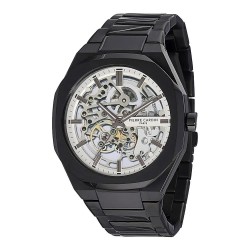 Часовник Pierre cardin CF.1002.MB 42mm 5ATM Automatic Analogical watch - Silver (Black / Grey / Mineral) часовник,часовници,pierre,cardin,cf.1002.mb,42mm,5atm,automatic,analogical,watch,silver,(black,grey,mineral)