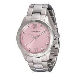 Часовник Pierre cardin CF.1009.MS.1 34mm 3ATM Quartz Analogical woman watch - Silver (Grey / Pink / Mineral) часовник,часовници,pierre,cardin,cf.1009.ms.1,34mm,3atm,quartz,analogical,woman,watch,silver,(grey,pink,mineral)