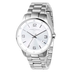 часовник,часовници,pierre,cardin,cmr.0006,40mm,3atm,quartz,analogical,watch,silver,(grey,white,mineral)