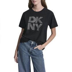 тениска,мъжки,тениски,дамски,тениски,dkny,dw5900202,short,sleeve,t,shirt,black,(black,silver)