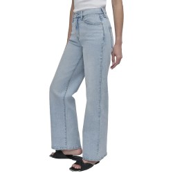 панталони,мъжки,панталони,дамски,панталони,dkny,dw9000022,high,waist,pants,blue,(doyers)