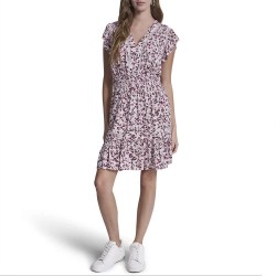 рокля,дамски,поли,и,рокли,dkny,dw9500739,dress,pink,(petite,fleur,sunkissed)