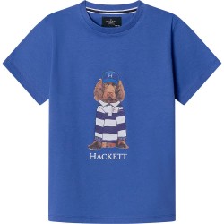 Тениска Hackett Heritage Harry short sleeve T-shirt - Blue (Electric Blue) тениска,мъжки,тениски,дамски,тениски,hackett,heritage,harry,short,sleeve,t,shirt,blue,(electric,blue)