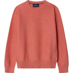 блуза,мъжки,пуловери,дамски,пуловери,hackett,honeycomb,crew,sweater,orange,(apricot,orange)