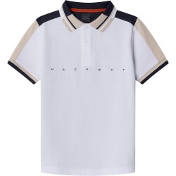Hackett Multi short sleeve polo - White (Optic White) дамски,блузи,с,яка,мъжки,блузи,с,яка,hackett,multi,short,sleeve,polo,white,(optic,white)