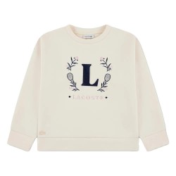 Детска блуза Lacoste kids 447624 sweatshirt - Beige (Poudre) детска,блуза,детски,блузи,lacoste,kids,447624,sweatshirt,beige,(poudre)