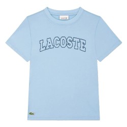 Детска тениска Lacoste kids 847585 short sleeve T-shirt - Blue (Panorama) детска,тениска,мъжки,тениски,дамски,тениски,lacoste,kids,847585,short,sleeve,t,shirt,blue,(panorama)