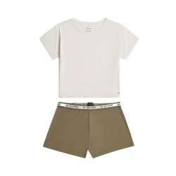 Пижама G-Star D29419-01 pyjama - Beige / White (Multi 2) пижама,дамски,пижами,g,star,d29419,01,pyjama,beige,white,(multi,2)