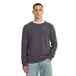 блуза,мъжки,пуловери,дамски,пуловери,g,star,garment,dyed,structure,sweater,grey,(india,ink,gd)