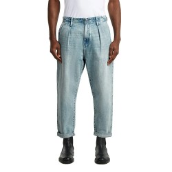 дънки,мъжки,панталони,дамски,панталони,g,star,pleated,chino,relaxed,tapered,fit,jeans,blue,(sun,faded,pacific,blue)