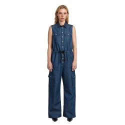 гащеризон,дамски,гащеризони,g,star,soft,utility,jumpsuit,blue,(rinsed)