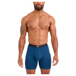 Боксерки SAXX Underwear Essential boxers - Blue (Dark Denim) боксерки,мъжко,бельо,saxx,underwear,essential,boxers,blue,(dark,denim)
