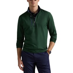 Блуза Polo ralph lauren 785A70627 half zip sweater - Green (Vintage Pine) блуза,мъжки,пуловери,дамски,пуловери,polo,ralph,lauren,785a70627,half,zip,sweater,green,(vintage,pine)