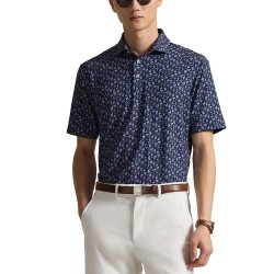 Polo ralph lauren Performance 785A96744 short sleeve polo - Blue (Refined Navy Chin Chin Rlx) дамски,блузи,с,яка,мъжки,блузи,с,яка,polo,ralph,lauren,performance,785a96744,short,sleeve,polo,blue,(refined,navy,chin,chin,rlx)