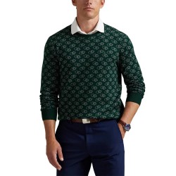 Блуза Polo ralph lauren Performance Geometric sweater - Green (Green / Multicolor) блуза,мъжки,пуловери,дамски,пуловери,polo,ralph,lauren,performance,geometric,sweater,green,(green,multicolor)
