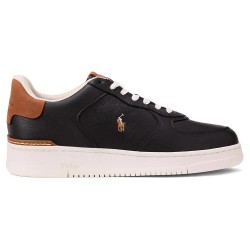 маратонки,мъжки,маратонки,дамски,маратонки,ralph,lauren,ftw,masters,court,trainers,black,(black,tan)