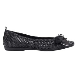 Обувки Wonders 1001 Bow ballet pumps - Black (Black) обувки,дамски,обувки,wonders,1001,bow,ballet,pumps,black,(black)