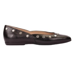 Обувки Wonders Pepa 32 ballet pumps - Brown (Black) обувки,дамски,обувки,wonders,pepa,32,ballet,pumps,brown,(black)