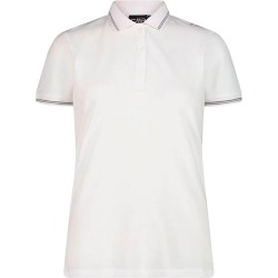 CMP 34D5996 short sleeve polo - White (White) дамски,блузи,с,яка,мъжки,блузи,с,яка,cmp,34d5996,short,sleeve,polo,white,(white)