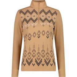 блуза,дамски,блузи,cmp,34l4236,half,zip,sweatshirt,beige,(sesame)