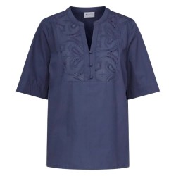 риза,с,къс,ръкав,дамски,ризи,мъжки,ризи,redgreen,amina,short,sleeve,shirt,blue,(navy)