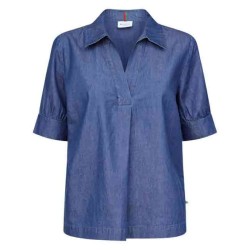 риза,с,къс,ръкав,дамски,ризи,мъжки,ризи,redgreen,asta,short,sleeve,shirt,blue,(denim)