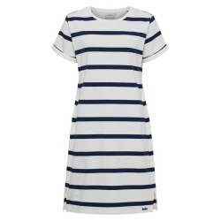 Рокля Sea ranch Ria short sleeve dress - White (Pearl / Dark Navy) рокля,дамски,поли,и,рокли,sea,ranch,ria,short,sleeve,dress,white,(pearl,dark,navy)