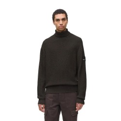 блуза,мъжки,пуловери,дамски,пуловери,karl,lagerfeld,jeans,a4m18035,high,neck,sweater,black,(chocolate,torte)