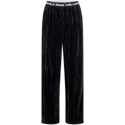 анцуг,мъжки,панталони,дамски,панталони,karl,lagerfeld,jeans,a4w10135,wide,leg,sweat,pants,black,(black)