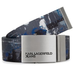 Колан Karl lagerfeld jeans B1M33062 belt - Blue (Painters Print Blue) колан,колани,karl,lagerfeld,jeans,b1m33062,belt,blue,(painters,print,blue)