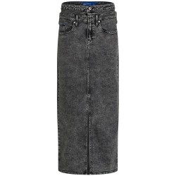 пола,дамски,поли,и,рокли,karl,lagerfeld,jeans,b1w12016,long,skirt,grey,(washed,black)