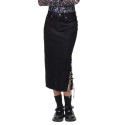 пола,дамски,поли,и,рокли,karl,lagerfeld,jeans,b1w12021,midi,skirt,black,(black)
