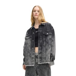 яке,мъжки,якета,дамски,якета,и,палта,karl,lagerfeld,jeans,b1w14029,denim,jacket,grey,(bleached,denim)