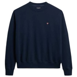 Блуза Superdry Essential Heritage Crew sweatshirt - Blue (Lauren Navy) блуза,дамски,блузи,superdry,essential,heritage,crew,sweatshirt,blue,(lauren,navy)