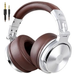 слушалки,слушалки,oneodio,pro40,wireless,earphones,brown,(silver,brown)