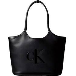 Пазарска чанта Calvin klein LV04F3562G Shopper Bag - Black (Black) пазарска,чанта,всички,чанти,calvin,klein,lv04f3562g,shopper,bag,black,(black)