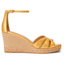 сандали,на,платформа,дамски,сандали,и,чехли,lauren,ftw,nellie,metallic,esparto,wedge,sandals,yellow,golden,(modern,gold)