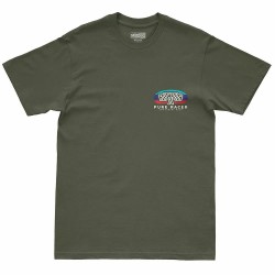 тениска,мъжки,тениски,дамски,тениски,pure,racer,flag,patch,short,sleeve,t,shirt,green,(khaki)
