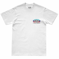 тениска,мъжки,тениски,дамски,тениски,pure,racer,flag,patch,short,sleeve,t,shirt,white,(white)