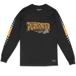тениска,мъжки,тениски,дамски,тениски,pure,racer,road,to,success,long,sleeve,t,shirt,black,(black)