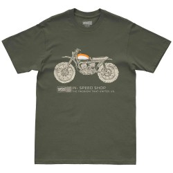 тениска,мъжки,тениски,дамски,тениски,pure,racer,scrambler,enthusiast,short,sleeve,t,shirt,green,(khaki)
