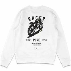 блуза,мъжки,пуловери,pure,racer,shade,sweatshirt,white,(white)