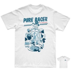 тениска,мъжки,тениски,дамски,тениски,pure,racer,thoroughbred,short,sleeve,t,shirt,white,(white)
