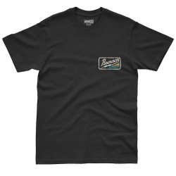 тениска,мъжки,тениски,дамски,тениски,pure,racer,thunder,stripes,logo,short,sleeve,t,shirt,black,(black)