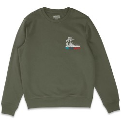 блуза,мъжки,пуловери,pure,racer,tool,and,wings,sweatshirt,green,(khaki)