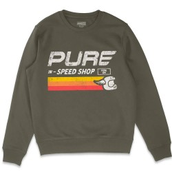 блуза,мъжки,пуловери,pure,racer,tri,stripe,sweatshirt,green,(khaki)
