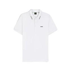 BOSS GOC Swing Paddy 10272836 Polo - White (White) дамски,блузи,с,яка,мъжки,блузи,с,яка,boss,goc,swing,paddy,10272836,polo,white,(white)