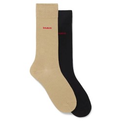 Чорапи HUGO 50468099 socks 2 pairs - Multicolor (Medium Beige) чорапи,мъжки,чорапи,дамски,чорапи,hugo,50468099,socks,2,pairs,multicolor,(medium,beige)