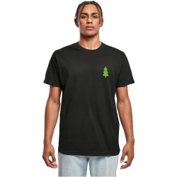Тениска Merchcode Christmas Vibes short sleeve T-shirt - Black (Black) тениска,мъжки,тениски,дамски,тениски,merchcode,christmas,vibes,short,sleeve,t,shirt,black,(black)